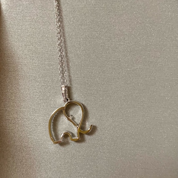 Zales Diamond Elephant Necklace - Picture 5 of 6